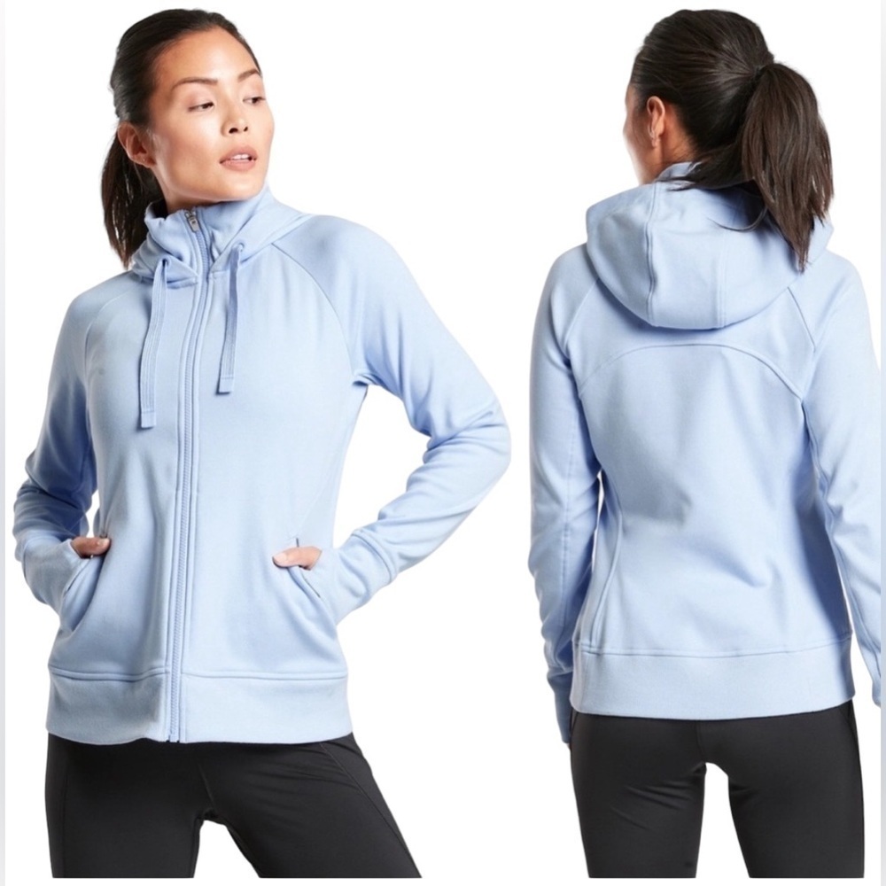 Athleta Triumph Jacket Size S Blue